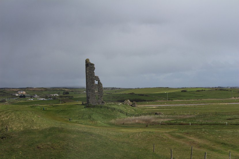 Dough Castle remains County Clare
